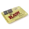 RAW Bob Cigarette Rolling Trays 180*125*15mm Smoking Accessories Tobacco Metal Tray Handroller Roll Case Smoke Grinder In Stock