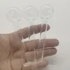 4 polegadas 6 polegadas Tubo queimador de óleo de vidro transparente Queimador de óleo de vidro transparente Great Tube Tubo de vidro Tubo de unhas de óleo