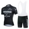 2022 Snabbt steg Cykling Team Jersey Bike Short Set Ropa Ciclismo Mens Cykling Kläder Kit Sommar Cykel Maillot Culotte