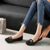Women Flat Shoes 2021 Casual Fashion Slip-on Ballerina Woman Flats Patent Leather Loafers Ladies Spring Autumn Lady Footwear New