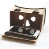 Occhiali da realtà virtuale Google Cardboard FAI DA TE VR Occhiali per 5,0 "Schermo con headstrap o 3,5 - 6.0 pollici Smartphone Glass YY28