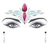 Face Jewely Gem Bling Tymczasowe naklejki z tatuażami Prom Party Decor Akrylowa kryształowa naklejka Body Art Decoration na koncert Rave Festival