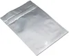 Kleine grote maten aluminiumfolie zak clear voor zip hersalable plastic retail lock verpakking verpakking Zipperlock mylar bags pakket pouch self seal pakket