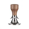 Acessórios de café de martelo de pó de violação de café pressionado pó com design de desvio anti pressão ajustável Profundidade de Profundidade58.35mm 210309