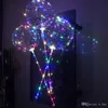 Nouveaux jouets pour enfants ballons lumineux LED avec bâton ballon lumineux géant ballon éclairé enfants jouet décorations de fête d'anniversaire de mariage