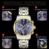 Boss Busines Uhren Herren Top Marke Mode Luxus Klassische Geschenkuhr Schwarz Vollstahl Multifunktionsuhr Herrenuhr 8864237p