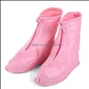 Altri articoli vari per la casa Casa Giardino In Rainny Day Unisex Adt Cerniera per bambini Protettore impermeabile per esterni Stivale Er High-Top Antiscivolo Pioggia Sho