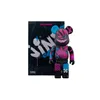 New reservation hero League lol jinkesi building block violence bear bearbrick 400% Wang Sicong's same graffiti hand-made fashion ornament children's gift 28-70cm