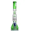 Green Beak Bong Straight Glass Water Bongs with Ash Catcher Hookah Diffused Downstem Perc Bongs Free Shipping