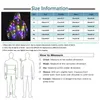 Men's Jackets Led Jacket Luminous Costume Clothes Creative Waterproof Light Dance Christmas Sports Team Clothes#g3