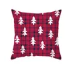 2021 New Classic Christmas Cushion Cover Cartoon Xmas Hugging Pillowcase Home Office Sofa Pillowslip Household Goods