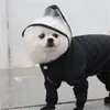 Newfull-Cover Dog Apparel Raincoat 원피스 방수 개 Rainboot 옷 작은 개 Yorkie 의상 강아지 비가 오는 코트 RRA11997