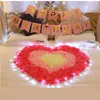 Pétales de roses artificielles en soie, 7000 pièces, fleurs pour décoration de mariage, accessoires de bricolage, fournitures d'anniversaire, de saint-valentin