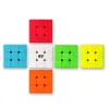 2021 Qiyi Speed Cube Magic Rubix Cube Warrior 5.5CM Easy Turning Sticker Gratuito Durevole per i giocatori principianti