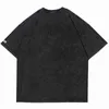 2021 T Shirt Streetwear Men Oversize Hip Hop T-shirt Devil Racing Harajuku Tshirt Sommar Kortärmad Bomull Loose Tops Tees G1217