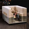 Harry Movie Scene Memo Write Note Notepad Home Decoration Led Light Figure Diagon Alley 3D Cube 211105