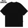 Hip Hop Streetwear Harajuku T-shirt divertente anatre lettera stampata maglietta da uomo estate casual cotone manica corta maglietta supera i t 210707