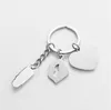 Personalizado Lips Vermelhos Favor Metal Keychain Sublimação Batom Keyring com Diamond Decoração Cosmética Mini Pingente Fesival DD882