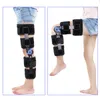 Orthopedic Sport Knee Brace Adjustable 0-120 Degree Hinged Leg Band Knee Braces Protector Powerleg Bone Orthosis Ligament Care Q0913