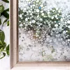 Window Stickers 3D Stained Glass Film Removable Self Adhesive Sticker Static Cling Paper For Bathroom Home Decorative