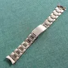 För rem 13mm 17mm 19mm 20mm rostfritt stål Watchband Curved End Bands Replacement Watches Accessories2859735