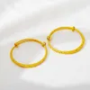 Ethlyn 2pcs/lot Fashion Ethiopian Bride Bangle for Women Dubai Gold Color Bracelet African Arab Jewelry Gift My119 Q0717