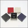 Упаковка ювелирных изделий5 5 3 см Серьги Кольцо Кольцо маленькая ожерельница рождественские подарки для ювелирных коробок с доставкой 2021 WFH3J3125