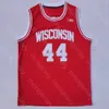 Anpassade Wisconsin Badgers baskettröja NCAA College Nate REUVERS BRAD DAVISON TYLER WAHL BEN CARLSON Davis Lorne Bowman II Crowl King