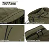 TACVASEN Tactical Fleece Lined Waterproof Jacket Mens Military Air Soft Coat Safari Windbreaker Winter Warm Army 211217