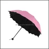 معدات المطر منظمة Home Gardenwindproof عكس المظلات القابلة للطي المزهرة المظلة المزدوجة متعددة الأغراض