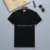 T-tröja Män Kvinnor T Shirt Mens Stylist Högkvalitativ Svart Vit T-shirt 2021 Stil Skjortor Hip Hop Print Sommardesigner Kläder