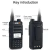 1 oder 2PC KSUN 8W Walkie Talkie Long Range VHF UHF Dual Band Zwei Weg Radio Station VOX Communicator HF Transceiver Walkie-talkie