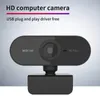 Nueva HD 1080P Webcam Mini computadora PC WebCamera con micrófono Cámaras giratorias para videollamadas Conferencia Trabajo CALIENTE