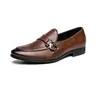 メンズ品質牛革の靴イギリスのビジネス特別サイズ38-47ソフトレザー男のスプリットレザードレス靴