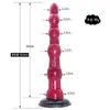 NXY Dildos Anal Toys Super Long Liquid Silicone Pull Bead for Plug in the Backyard Lengthened Masturbation Device Asshole Penis 0225