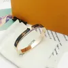 armbanden designer voor vrouwen groothandel Stone Bangle roestvrij Vrouwen Mannen Schroef Schroevendraaier Armband Paar Sieraden Vrouw Met origineel