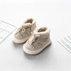 Hiver bébé bottes chaud en peluche semelle en caoutchouc enfant en bas âge enfants baskets chaussures pour bébés mode petits garçons filles 211022