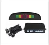 DC12V LED BIBIBI Nieuwe auto parkeren 4 Sensoren Auto Auto Reverse Backup Achter Buzzer Radar System Kit Sound Alarm