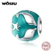 WOSTU S925 Dolphin Kralen Fit Originele Charms Armband Voor Dames Mode-sieraden Gift Authentiek 925 Sterling Zilveren Kralen CQC1295 Q0531