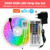 LED Strip Light RGB 5M 10M 20M TUYA Smart RGB Kleur Veranderbaar Flexibele LED Licht Bluetooth Muziek Control RGB LED-tape