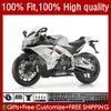 Carrosserie OEM pour Aprilia RSV1000RR RSV1000R Blanc Perle 16-19 Corps 40No.131 RSV4 RSV-1000 RSV 1000 R RR 2016 2017 2018 2019 RSV1000 16 17 18 19 Carénage de moulage par injection