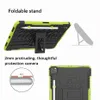 F￶r iPad Pro 11 10: e rustningsfodral H￶gtj￤nst Coque -st￶tbest￤ndig kisel Hard Back Stand Cover 7.9 10.5 9,7 tum mini 6
