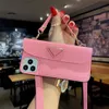 مصممي Luxurys Women Women Spans Fans Factions for iPhone 11 12 13 14 15 Plus Pro Max X XS XR XSmax 7 8 Plus Fashion 5 Color