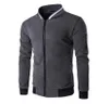 2021 Новая Куртка Мужская свитер Алмаз Check Color Zipper Стенд Воротник Верхняя одежда Пальто Случайные Кардиган