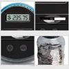 Piggy Bank Counter Coin Electronic Digital LCD Counting Coin Pengar Spara Box Jar Mynt Förvaring Box för USD Euro GBP Money 158 S2