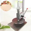 Cena hurtowa Podręcznik Pizza Doughpress Maszyna 35 CM Pizza Tuba Spłaszczająca Maszyna dociskowa Dough Roller Sheeter Chapati Machine