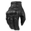 Gants de moto en cuir pour écran tactile, gants de conduite noirs pour hommes et femmes, vélo, doigt complet, moto, moteur, Motocross, Luvas H1022