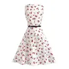 2021 Floral printed girls dress sleeveless Children Summer clothing 5 7 10 11 12 13 15 20 years girl party dresses kids clothes Q0716