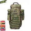 911 Sac à dos combiné militaire 70L Sacs à dos de fusil multifonctions de grande capacité Hommes Voyage Trekking Sac à dos d'assaut tactique 220216