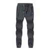 HIEXHSE 8XL Pantaloni da uomo Caldo pile Addensare Pantaloni da jogging Pantaloni della tuta Pantaloni con lacci Fodera in lana Outdoor Winter Snowy Day Pantaloni L-8XL G0104